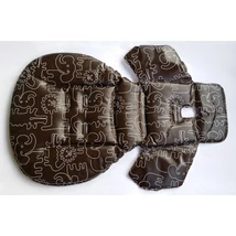 Diner, Dondolino, Duplo etetőszék huzat - Savana Cacao