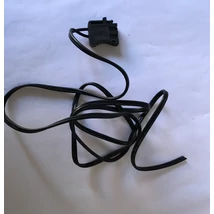 24V töltő, jármű csatlakozó fekete használt